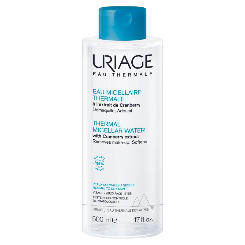 Uriage Eau Thermale , woda micelarna termalna, z ekstraktem z żurawiny 500 ml KRÓTKA DATA 31..05.2025