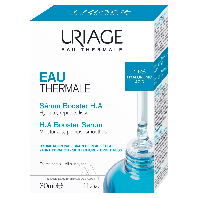 URIAGE Eau Thermale serum nawilżające do twarzy, 30ml KRÓTKA DATA 31.07.2026