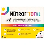 Nutrof Total kapsułki ze składnikami wspomagającymi prawidłowe widzenie z witaminą D3, 60 szt.