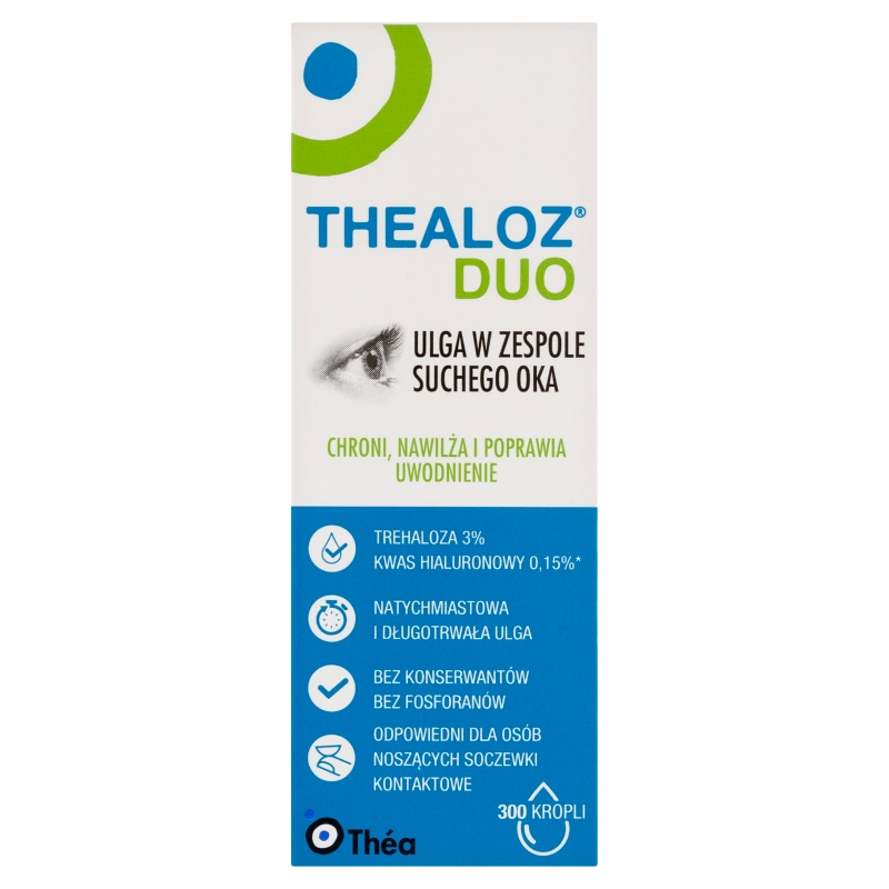 Thealoz Duo , krople na objawy zespołu suchego oka, 10 ml