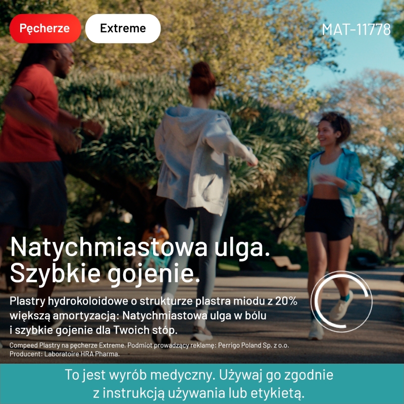 COMPEED Plastry na pęcherze na piętach, rozmiar średni, 5 szt.