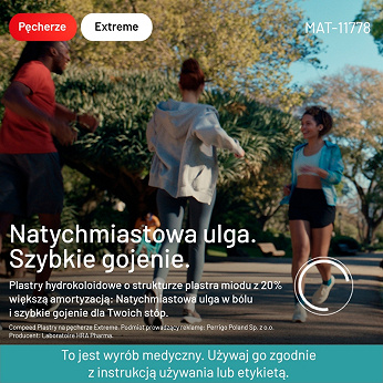 COMPEED Plastry na pęcherze na piętach, rozmiar średni, 5 szt.