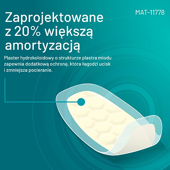 COMPEED Plastry na pęcherze na piętach, rozmiar średni, 5 szt.