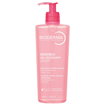 Bioderma Sensibio Gel Moussant, żel, 500 ml