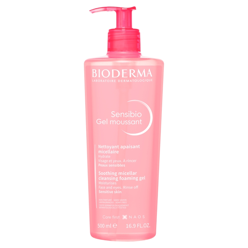 Bioderma Sensibio Gel Moussant, żel, 500 ml