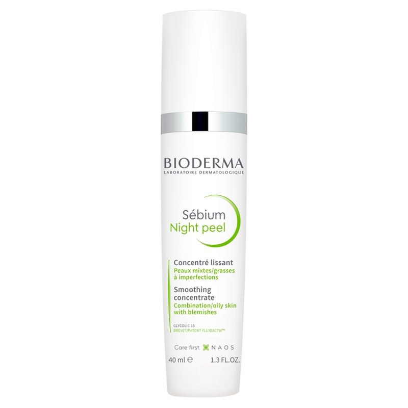 Bioderma Sebium Night, peeling do twarzy, 40 ml