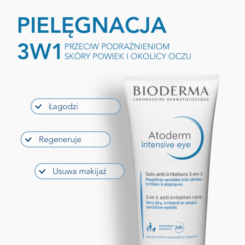 Bioderma Atoderm Intensive Eye, krem, 100 ml