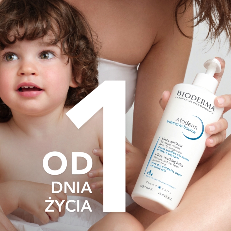 Bioderma Atoderm Intensive , Kojący balsam emolientowy do skóry 500 ml