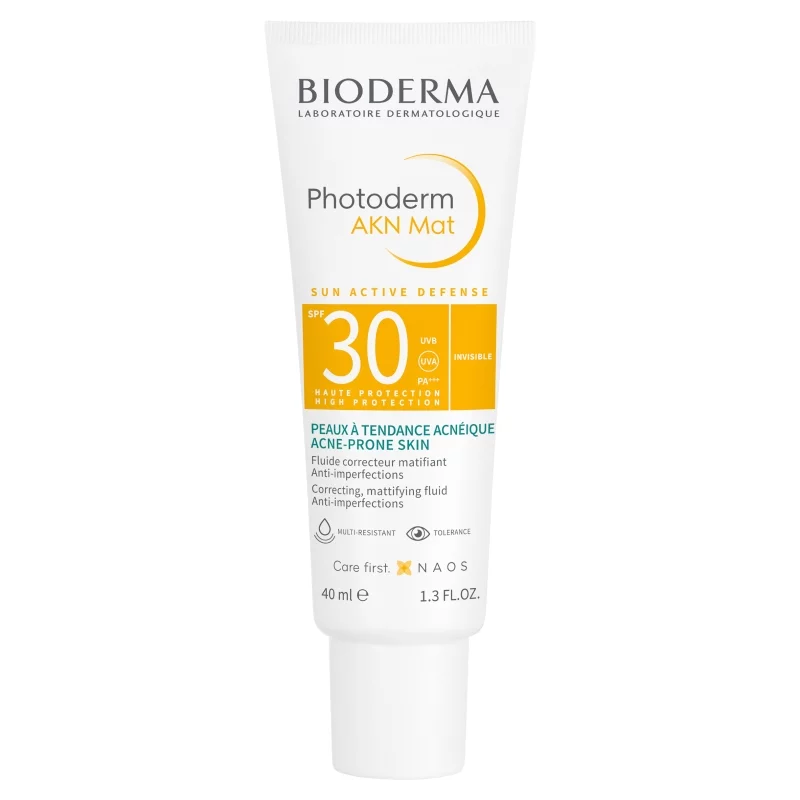 Bioderma Photoderm AKN Mat SPF 30  krem, 40 ml