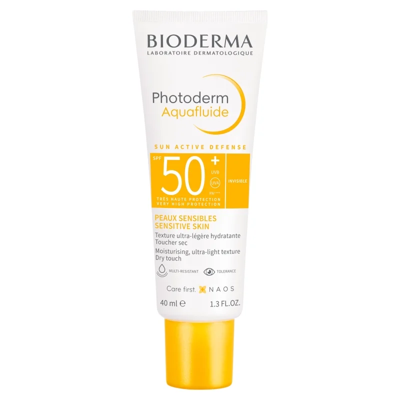 Bioderma Photoderm Aquafluide ultralekki fluid, bezbarwny, 40ml