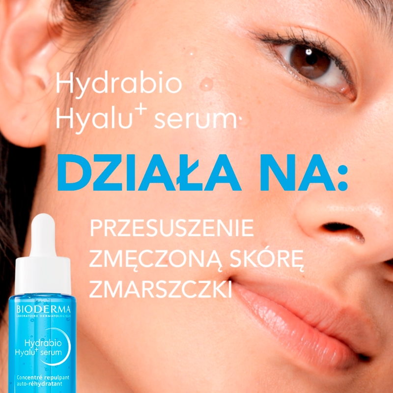 Bioderma Hydrabio Hyalu+ Serum, serum nawilżające, 30 ml