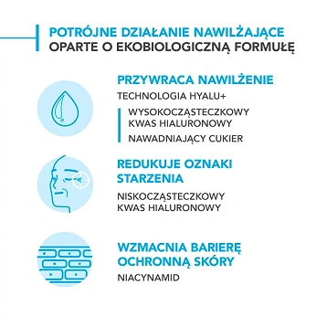 Bioderma Hydrabio Hyalu+ Serum, serum nawilżające, 30 ml
