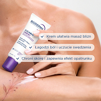 Bioderma Cicabio Creme+, krem do ciała, 40 ml