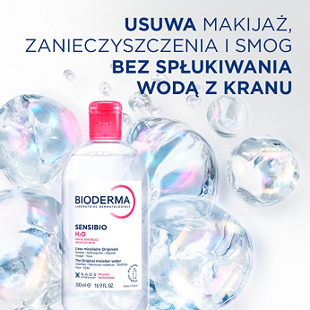 Bioderma Sensibio H2O, woda micelarna, 250 ml