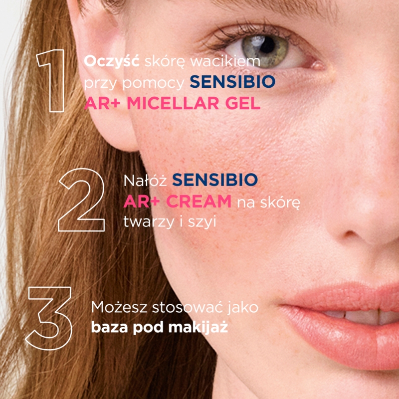 Bioderma Sensibio AR+ Cream, krem redukujący zaczerwienienia, 40 ml