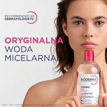 Bioderma Sensibio H2O, woda micelarna, 500 ml