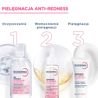 Bioderma Sensibio AR+ Micellar Gel, żel micelarny, 250 ml