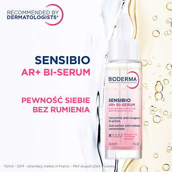 Bioderma Sensibio AR+ Bi, serum, 30 ml