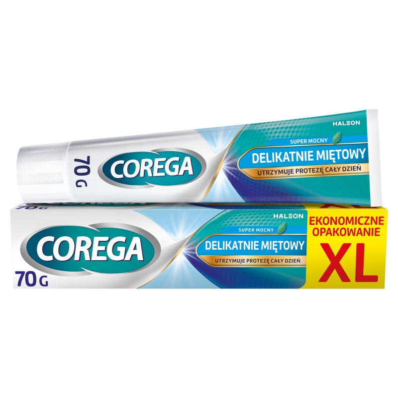 Corega Extra Strong, krem mocujący do protez bez cynku, 70 g