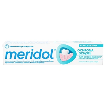 Meridol, pasta wspomagająca regenerację podrażnionych dziąseł, tuba 75 ml