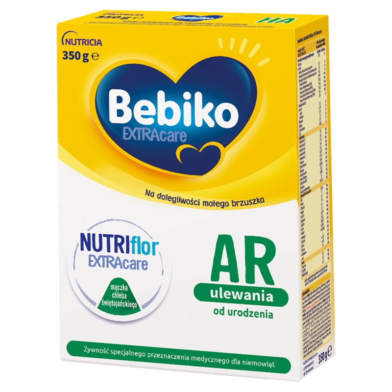 Bebiko Extracare AR mleko modyfikowane przeciw ulewaniom od urodzenia, 350 g