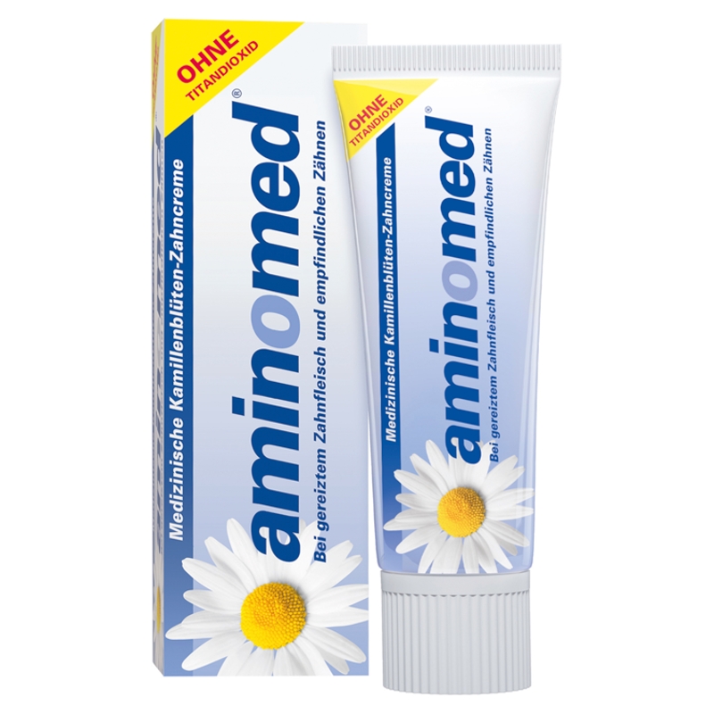 Aminomed, pasta do zębów, rumiankowa, 75 ml