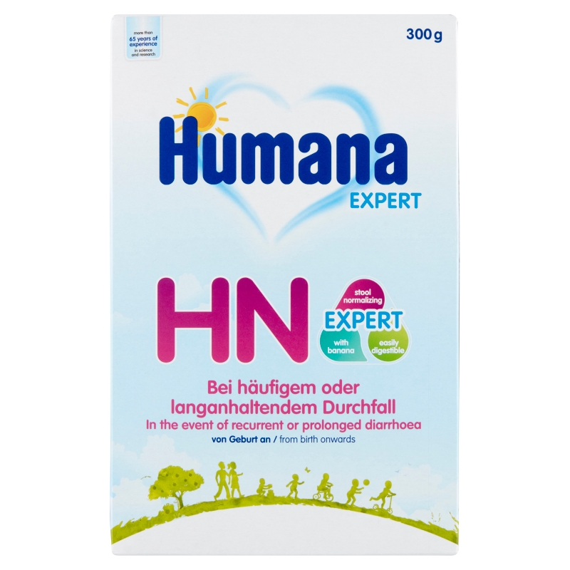 Humana HN , proszek w przebiegu biegunki u niemowląt i małych dzieci, 300 g