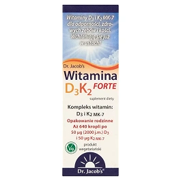 Dr. Jacob’s Witamina D3 K2 FORTE