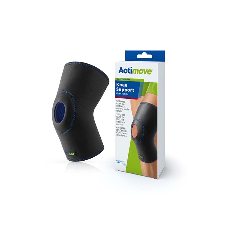 Actimove Sports Edition , orteza stawu kolanowego z odsłoniętą rzepką, rozmiar L, 1 szt.