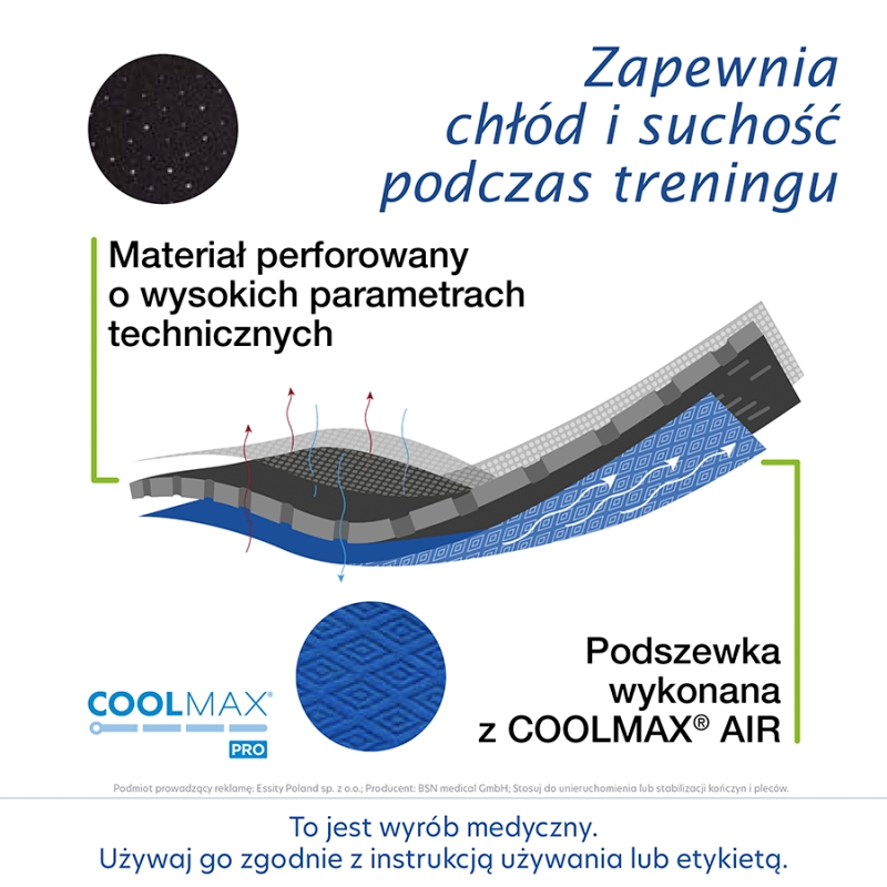 Actimove Sports Edition , orteza stawu kolanowego z odsłoniętą rzepką, rozmiar XL, 1 szt.