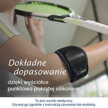 Actimove Sports Edition , opaska na łokieć z kompresem żelowym, rozmiar uniwersalny, 1 szt.