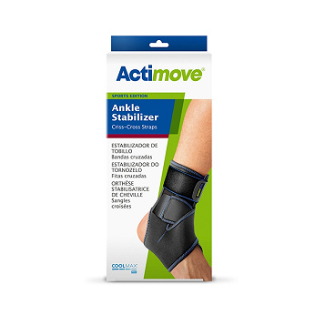 Actimove Sports Edition, stabilizator stawu skokowego ze skrzyżowanymi pasami. 1 szt.