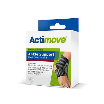 Actimove Sports Edition, stabilizator stawu skokowego z elastycznym pasem do owijania, rozmiar L, 1 szt.