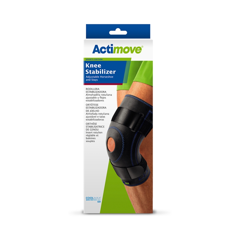 Actimove Sports Edition orteza stawu kolanowego z regulowaną pelotą, rozmiar M, 1 szt.