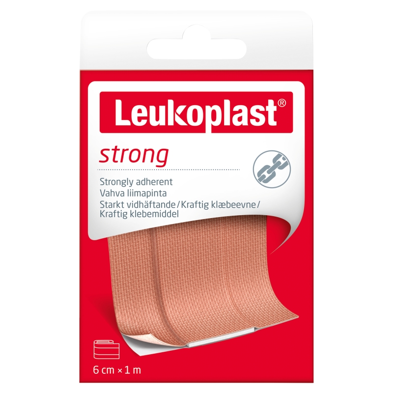 Leukoplast Strong  plaster wodoodporny 6 cm x 100 cm, 1 szt. 
