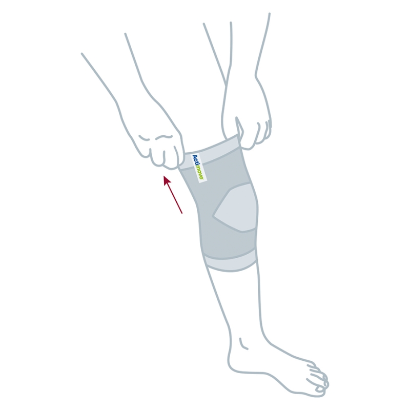 Actimove Arthritis Care, opaska stawu kolanowego dla osób z zapaleniem stawów, rozmiar L, 1 szt.