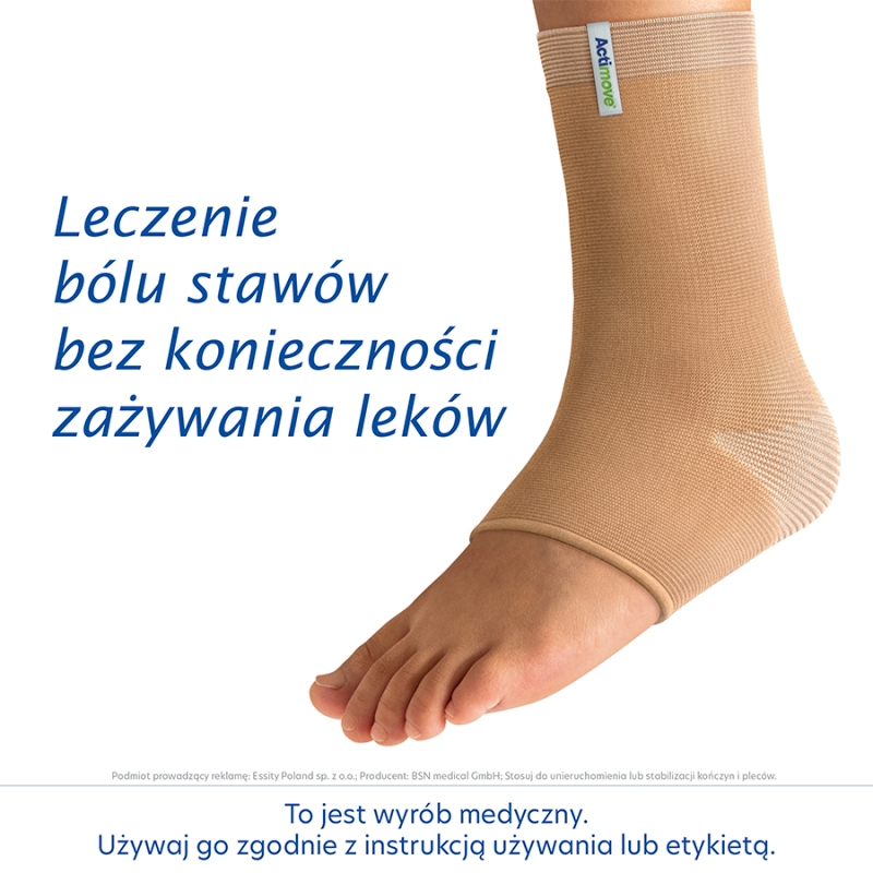 Actimove Ankle Support Ac, opaska stawu skokowego dla osób z zapaleniem stawów, rozmiar L, 1 szt.