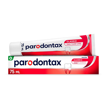 Parodontax Classic, pasta do zębów zapobiegająca krwawieniu dziąseł, tuba 75 ml