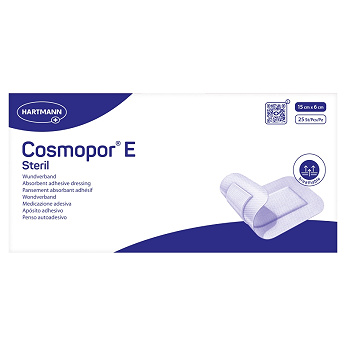 COSMOPOR E, opatrunek jałowy 15 x 6 cm, 25 szt.