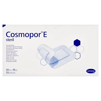 COSMOPOR E , opatrunek jałowy 20 x 10 cm, 25 szt.