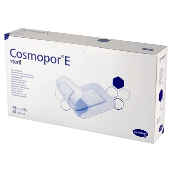 COSMOPOR E , opatrunek jałowy 20 x 10 cm, 25 szt.