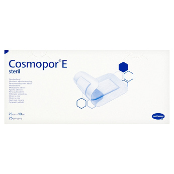 COSMOPOR E, opatrunek jałowy, 25 x 10 cm, 25 szt.
