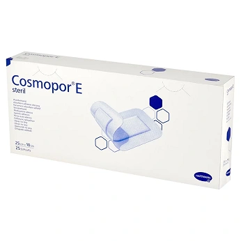 COSMOPOR E, opatrunek jałowy, 25 x 10 cm, 25 szt.