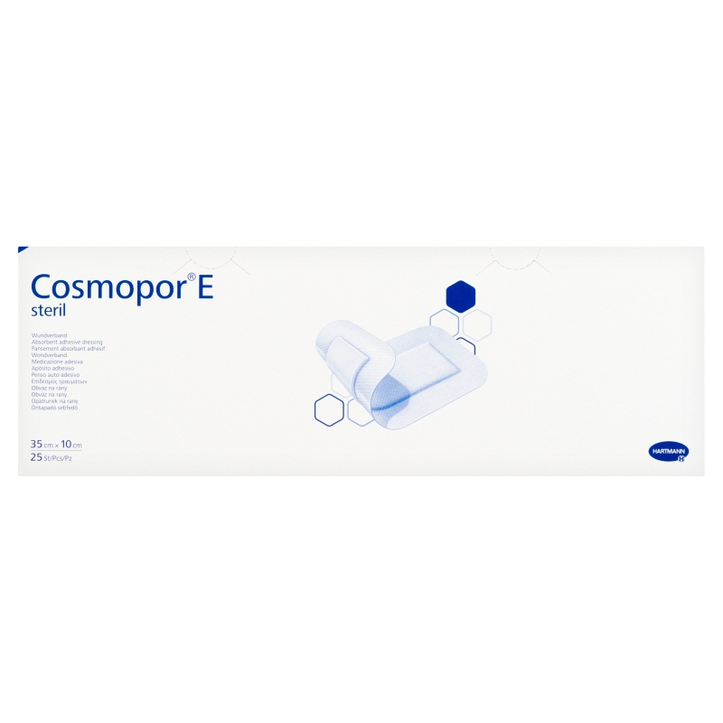 COSMOPOR E  opatrunek jałowy 35 x 10 cm, 25 szt.