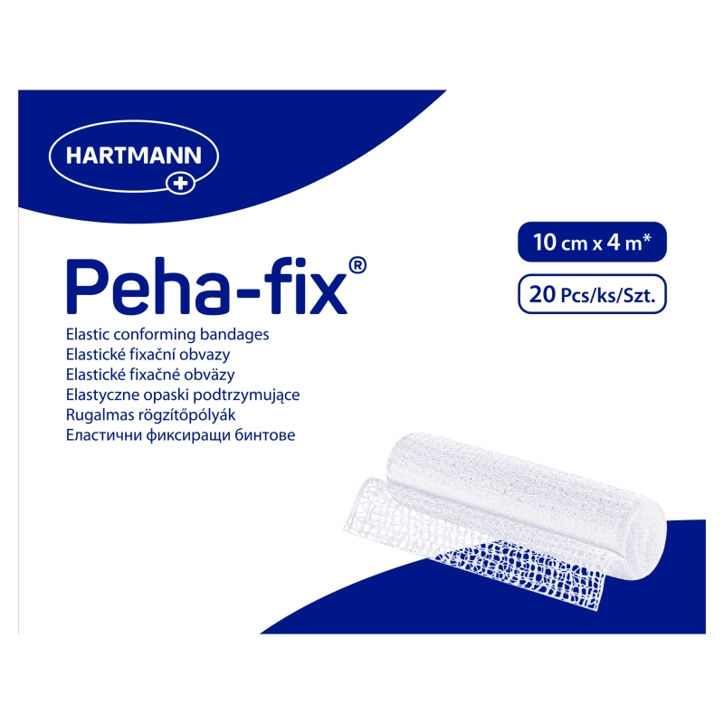 Peha-fix  opaska elastyczna 10 cm x 4 m, 1 szt.