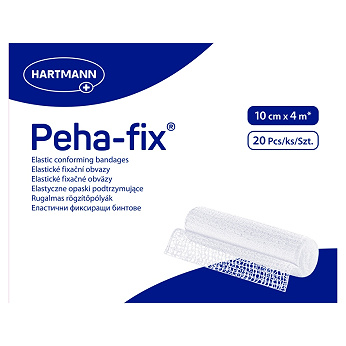 Peha-fix , opaska elastyczna 10 cm x 4 m, 1 szt.