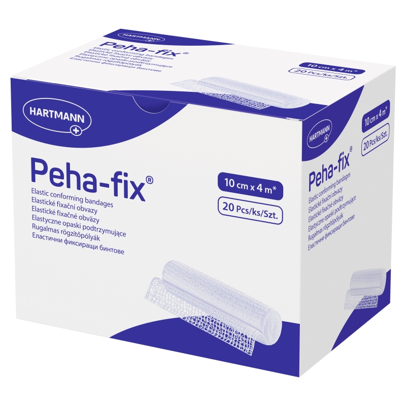 Peha-fix , opaska elastyczna 10 cm x 4 m, 1 szt.