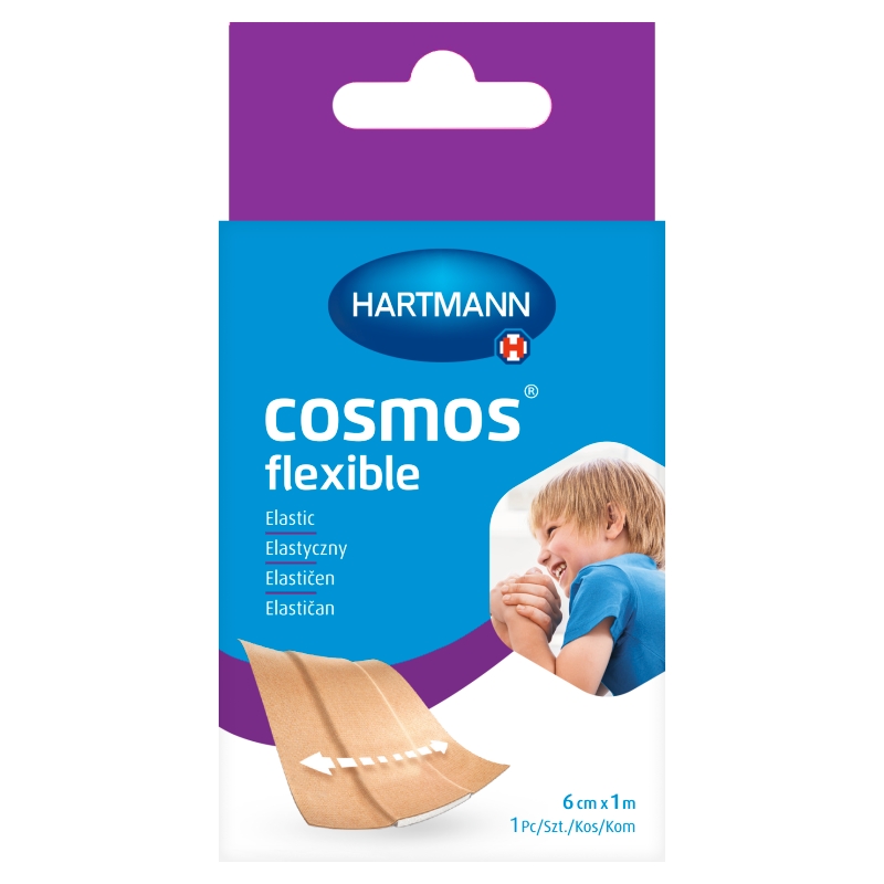 Cosmos Flexible  plaster elastyczny 6 cm x 1 m, 1 szt.