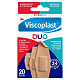Viscoplast Duo, plastry z mocnym klejem, delikatne dla skóry, 20 szt. plastry z mocnym klejem, delikatne dla skóry, 20 szt.