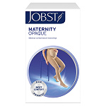 JOBST Maternity Opaque rajstopy uciskowe dla kobiet w ciąży, CCL1 karmel, rozmiar 5 ZP, 1 para